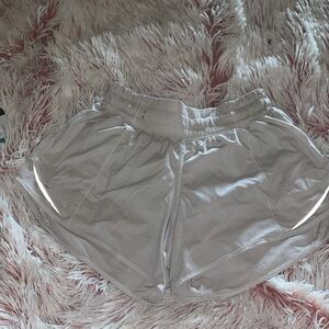 Lululemon Athletica Light Gray Athletic Shorts